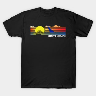 amity island new england usa 1975 T-Shirt